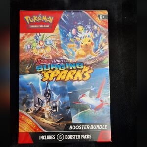 Pokémon Surging Sparks Booster Bundle Unopened!